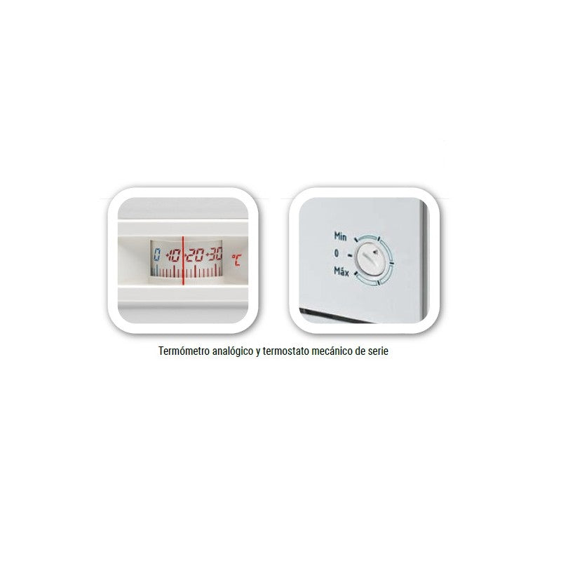 Arcón congelador COH-170 FM - Congelador horizontal profesional de gran capacidad. Ideal para almacenar alimentos en negocios de hostelería o comercios.