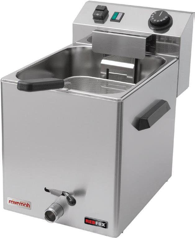 Cuecepastas eléctrico CP-7 - Cocedor de pasta profesional con 7 litros de capacidad. Ideal para restaurantes, pizzerías y cocinas de alta demanda.