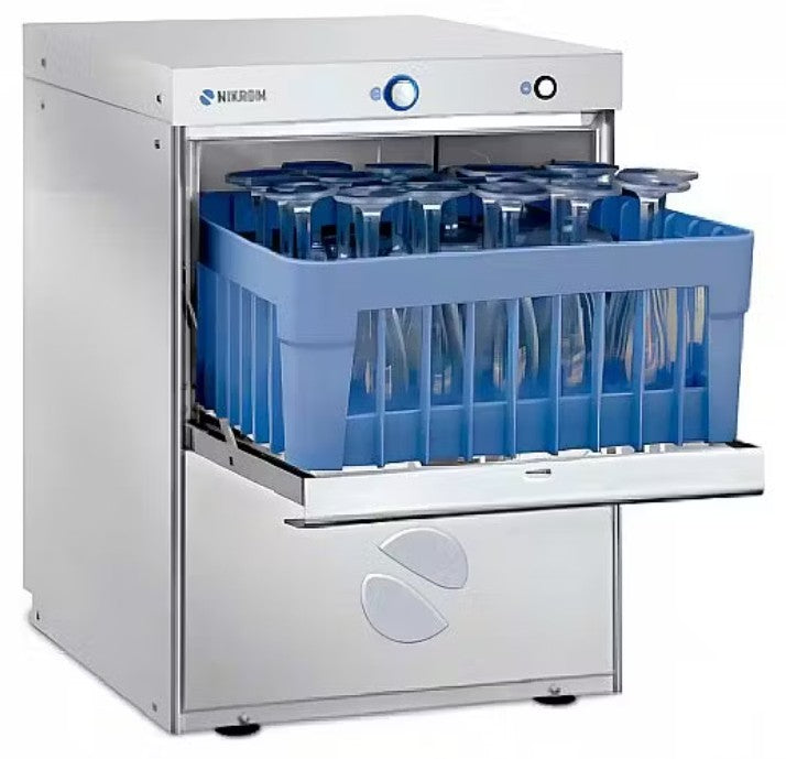 Lavavasos profesional Basic-E1500 NIKROM con calentador de nicromo