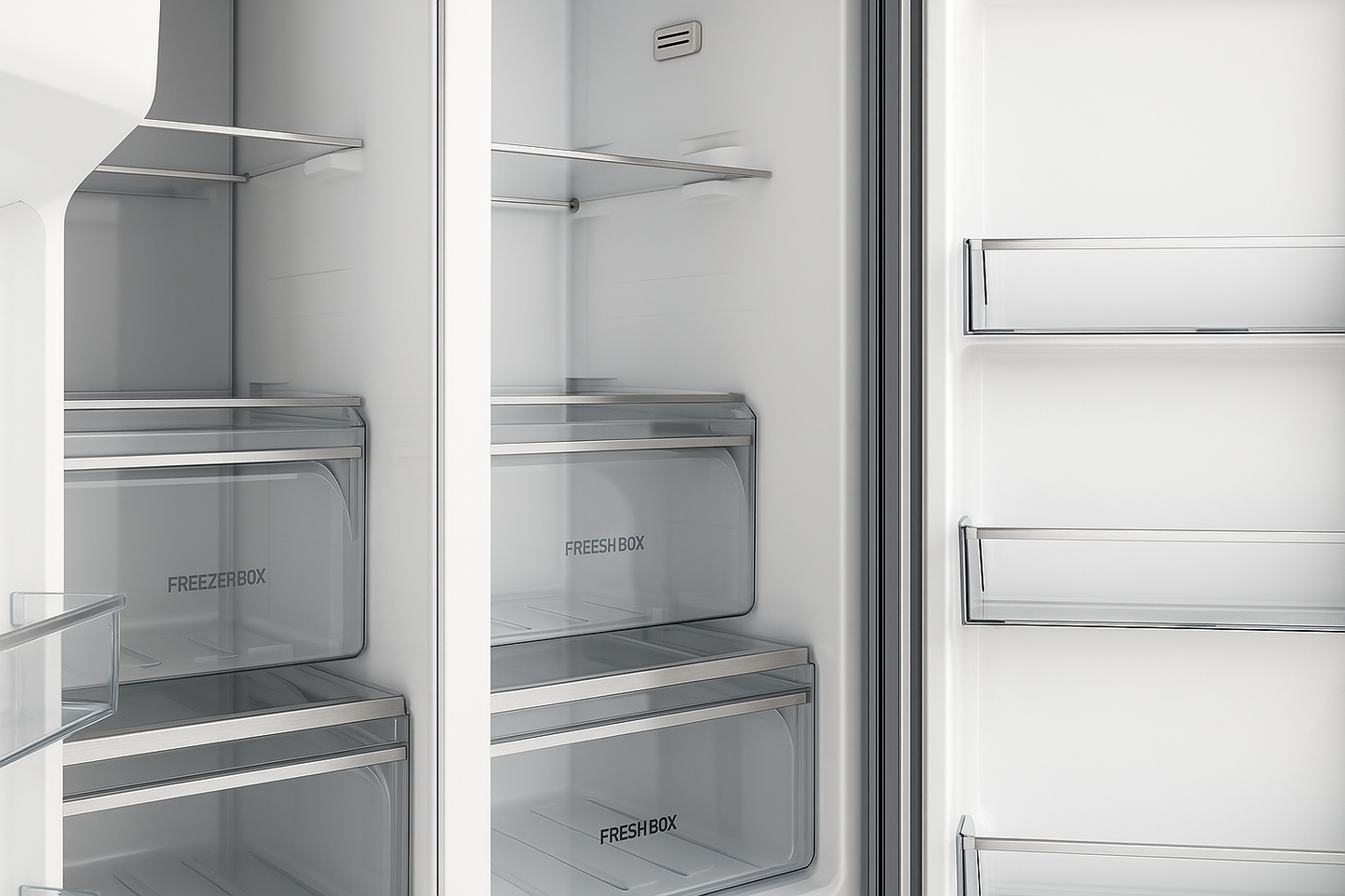 Frigorífico americano Side by Side Teka RLF 74960 SS con motor Inverter y dispensador de agua
