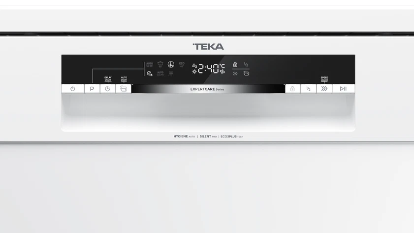 Lavavajillas Teka DFS 46750 de 60cm con capacidad para 14 cubiertos y función PremiumDry