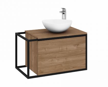 Mueble de baño ITACA STEKA - Diseño moderno y funcional para el cuarto de baño. Ideal para optimizar el espacio y la organización.