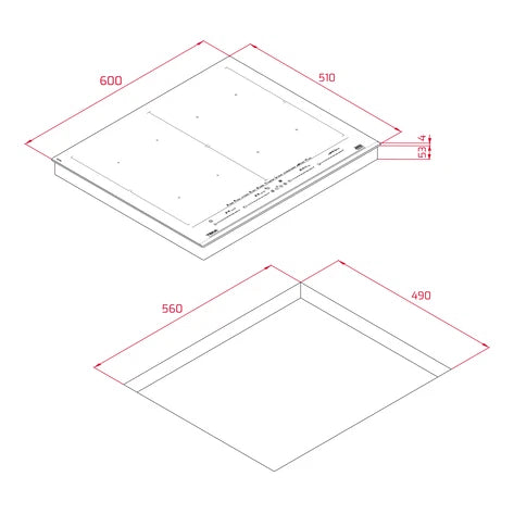Placa Inducción inteligente IZF 68780 MST TEKA