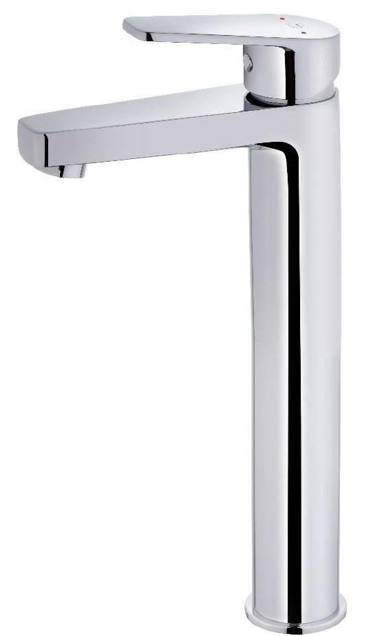 Grifo monomando de lavabo XL Teka modelo MANACOR cromado, de diseño moderno y elegante, ideal para baños residenciales o comerciales