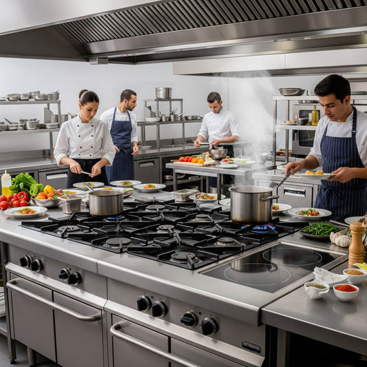 Mantenimiento de Cocinas Industriales (Quemadores y Placas): El Corazón de tu Cocina