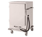 Carro caliente profesional Eratos modelo CC-10GN2-1_1 de acero inoxidable, con doble compartimento para bandejas GN, ideal para mantener grandes volúmenes de alimentos a temperatura óptima en eventos y servicios de catering