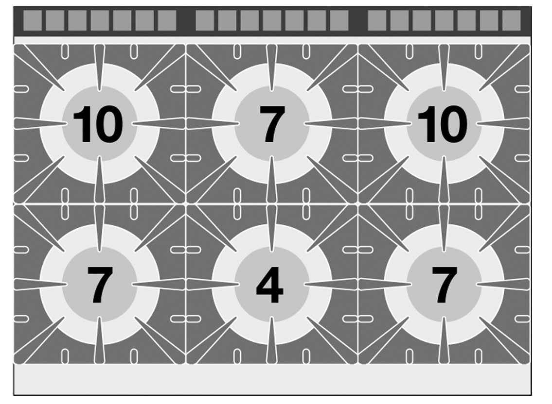 Cocina industrial 6 fuegos+horno a gas CF6-912G LOTUS
