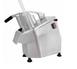 Corta hortalizas de sobremesa CH-30 de acero inoxidable, diseño compacto y profesional, ideal para cortar verduras de forma rápida y uniforme en cocinas comerciales.