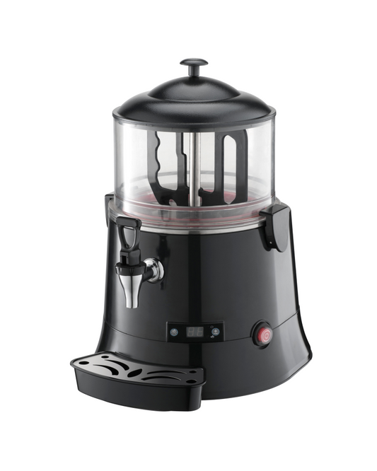 Chocolatera con calentamiento directo Casfri modelo CHR-5-D. Bandeja antigoteo 5 litros. Ideal para pequeños negocios.