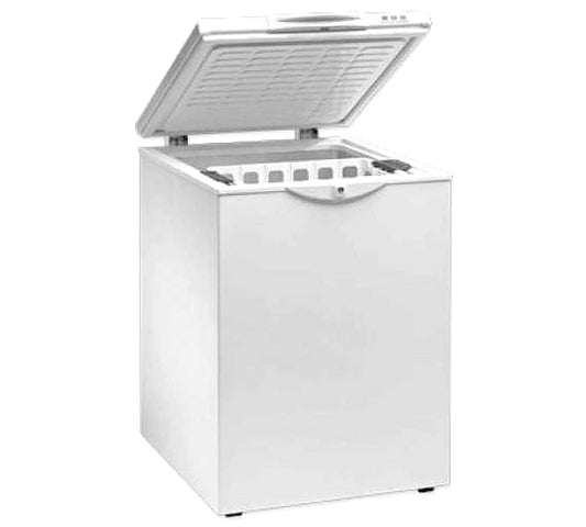 Arcón congelador profesional Casfri modelo COH-170 160 litros capacidad interior aluminio puerta abatible 