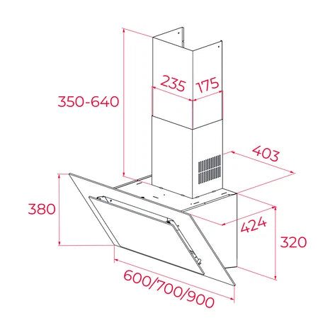 Campana extractora DVT PRO  98660 TBS TEKA