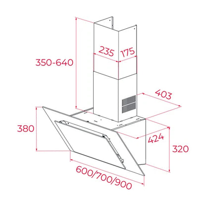 Campana extractora DVT PRO  98660 TBS TEKA