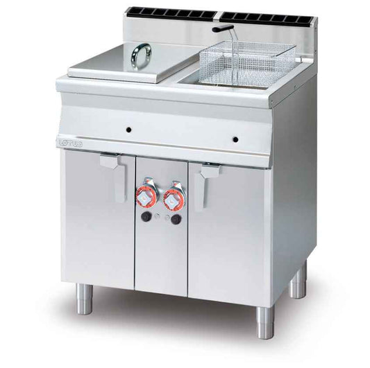 Freidora doble 13+13L a gas F2/13-78G LOTUS