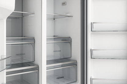 Frigorífico americano Side by Side Teka RLF 74960 SS con motor Inverter y dispensador de agua