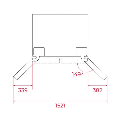 Frigorífico Americano RMF 75820 GBK TEKA