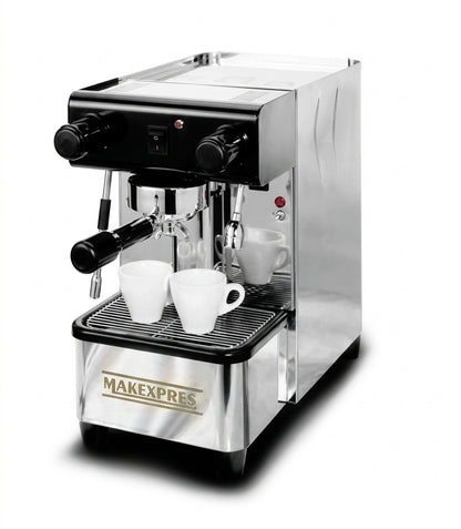 Professional coffee maker MAK-EXPRES 1-G ELECTRONIC CONTROL INOX