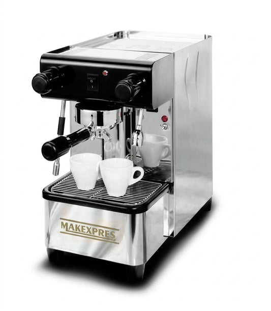 Professional coffee maker MAK-EXPRES 1-G ELECTRONIC CONTROL INOX