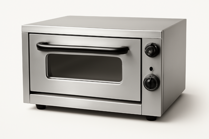 Horno de pizzas electrico Casfri modelo HE1P 1 camara pizza 35cm, monofasico, ideal para pequeños negocios.