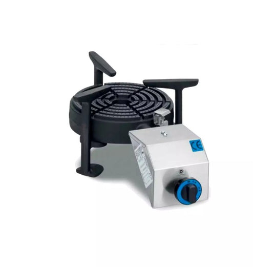 Paellero de alta potencia Casfri modelo HP-40 profesional de sobremesa. Diseñado para uso interior. gas natural o butano/propano (GLP). Homologacion CE