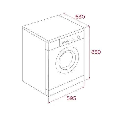Lavasecadora inverter 10Kg WDK 81050 TEKA