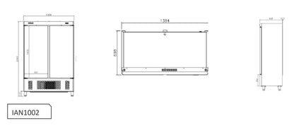 Armario refrigeración IAN1002 INFRICO