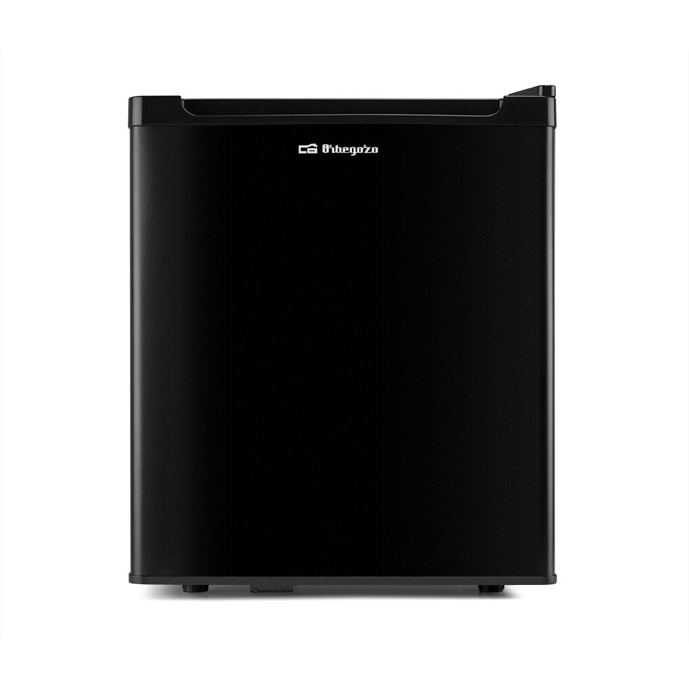 Frigorífico minibar NV-47-N de diseño compacto y moderno, acabado en blanco, ideal para conservar bebidas y alimentos en habitaciones, oficinas o espacios reducidos.