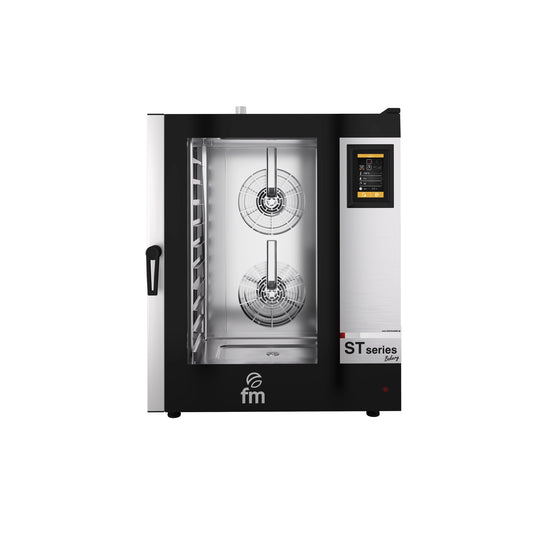 Horno mixto de panadería con pantalla táctil 7” y eléctrico con capacidad para 8 bandejas 80X60