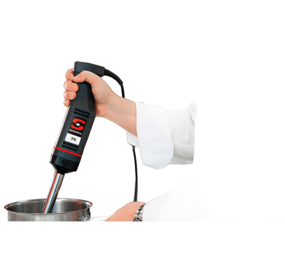 Triturador profesional Sammic modelo XM-71 ideal para uso profesional en cocinas de chef, restaurantes, comedores, pastelerias y usos varios