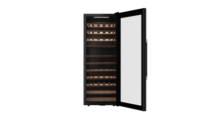 Vinoteca de libre instalación con capacidad para 51 botellas Cristal Negro Teka Sommelier RVF 10051 GBK 